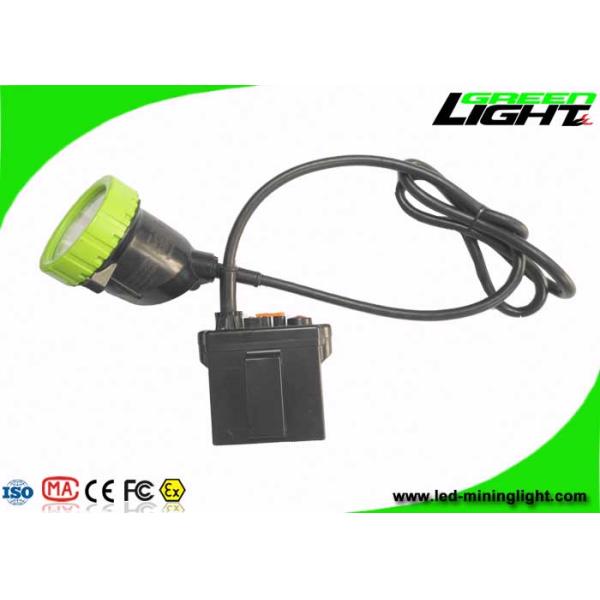 1000 Battery Cycles Mining Cap Lights 50000lux Brightness IP67 Waterproof 11.2Ah