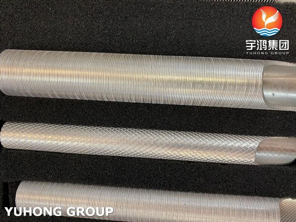 B111 C71640 Copper Nickel Alloy 70/30 Enhanced Heat Transfer Condenser Tube