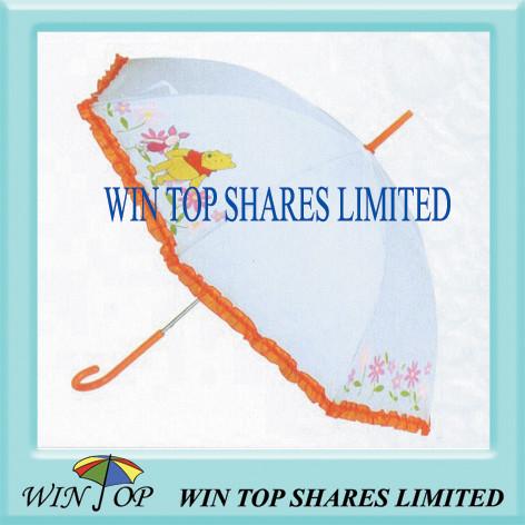 23 Auto Advertising PVC Umbrella with Lace