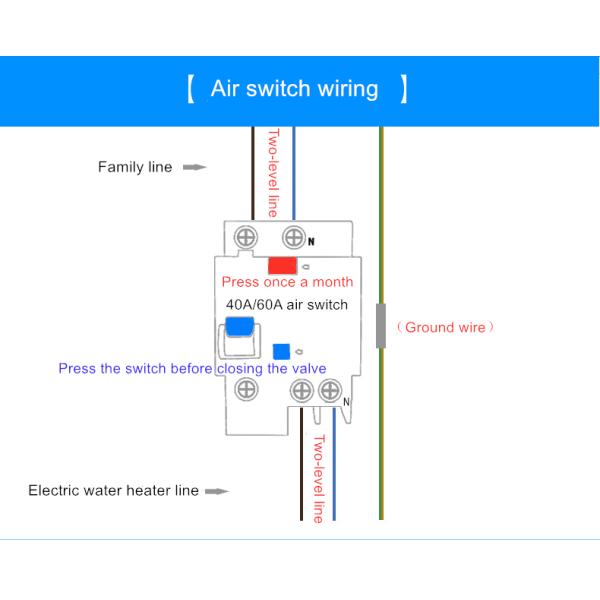 Portable Induction Water Heater 220V 8500W Wall Hot Water Heater