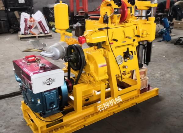 100 mètres machine de forage hydraulique pour l'exploration des couches rocheuses