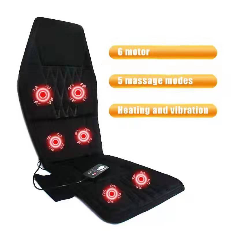 Wholesale Good Price Hot Masajeador De Espalda Cuello Full Body Vibration Massage Mattress for Bed and Car