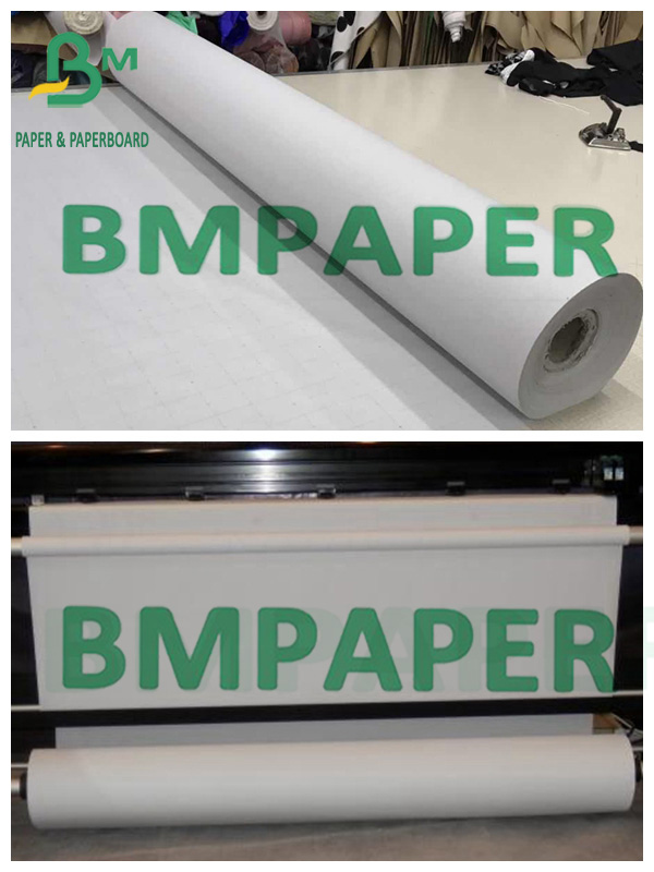 24 inch 36 inch White Garment Plotter Paper For Garment Factory 24 дюйма бумага прокладчика одежды 36 дюймов белая для фабрики одежды