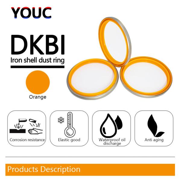 DKB Dust Wiper Seal For Excavators Hydraulic Cylinder Oil Seal 95 X 109 X 8mm Polyurethane PU