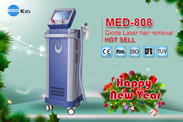 Titanium 755nm 808nm 1064nm Ice Hair Removal Skin Rejuvenation Machine