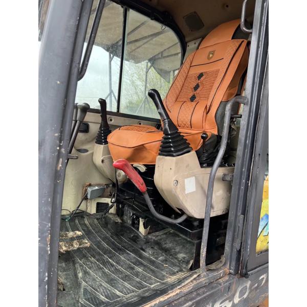 2010 EX60 Second Hand Mini Excavator 38.1kw With Original Hydraulic Valve