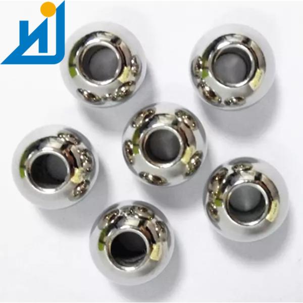 Drilled Solid Steel Ball With M8 Thru Hole Threaded Metal Steel Balls 20MM 22MM 25MM