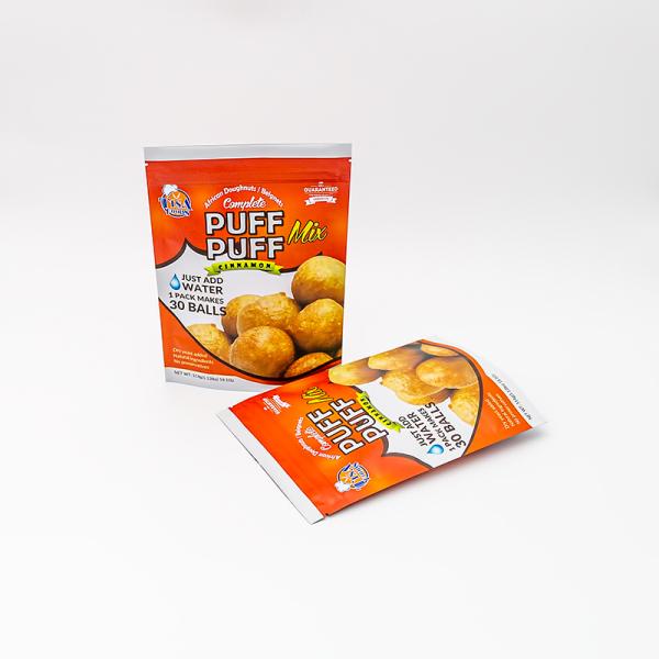 Sachet d'emballage pour snacks, de haute qualité en gros, design personnalisé et laminé.