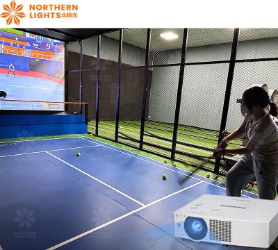 Novo jogo de tênis para esportes indoor jogo de treinamento para parque de diversões