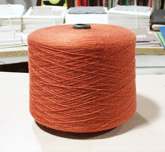 Raw White 33S /3 Acrylic Knitting Yarn , High Tenacity Ring Spun Acrylic Solid Yarn