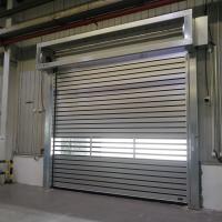 Porte à volets à rouleaux automatique à grande vitesse pour usines chimiques