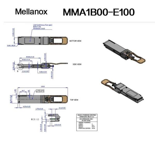 Advanced Nvidia Transceiver MMA1b00-E100 for Fast Data Transfer