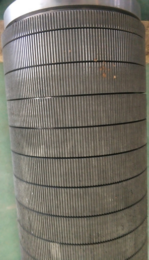 E Flute 0.08mm Hard Chrome Corrugator Rolls
