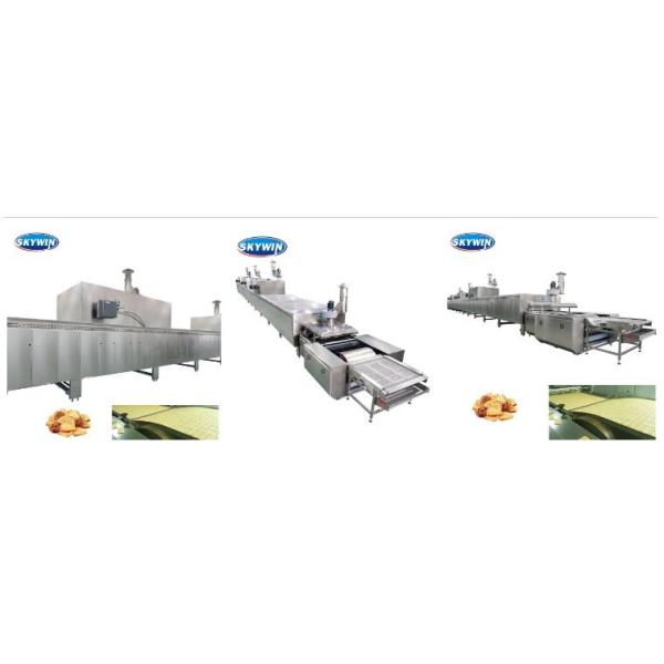 100-1500kg/H 1000mm Bakery Tunnel Ovens Commercial Electric Oven