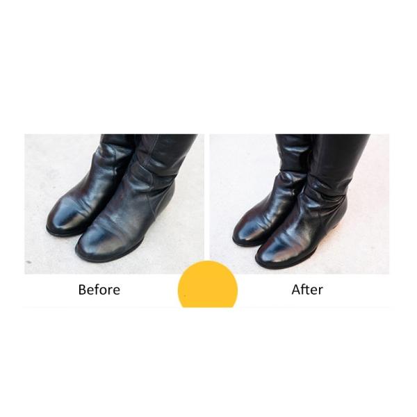 Ровный кожаный кормя воск кожаного ботинка карнаубы сливк польский