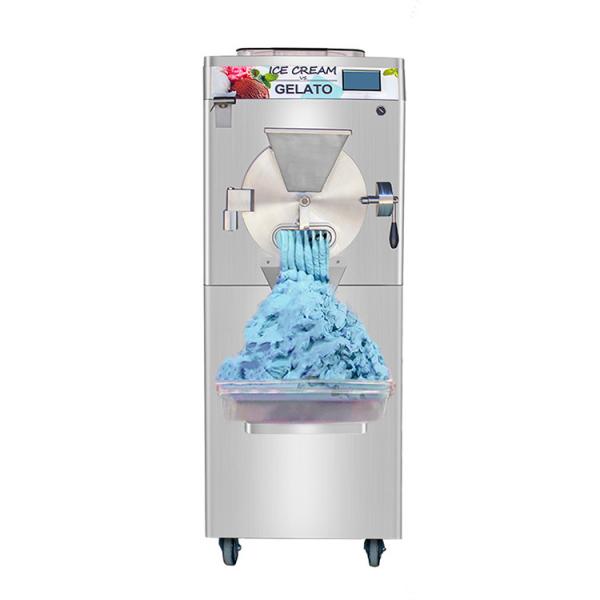 Pasterization  Ice Cream Sorbet Making Batch Freezer Hard Ice Cream Machine Brazilian Acai Freezer