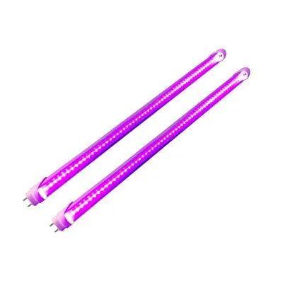 120CM UVA LED Tube Light with 365nm, 395nm, Clear Cover, SMD 2835, Epistar, 85-265V AC,100-347 AC