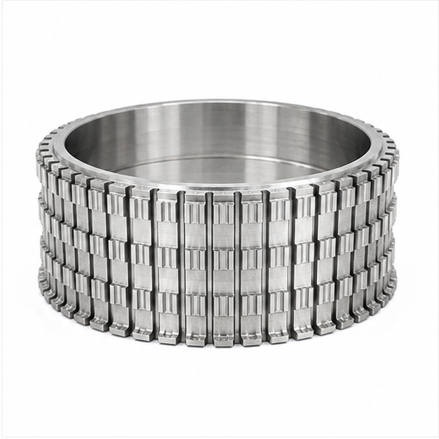 5 Axis Cnc Machine Parts Stainless Steel Segmented Rotor Ring Industrial Machinery Part