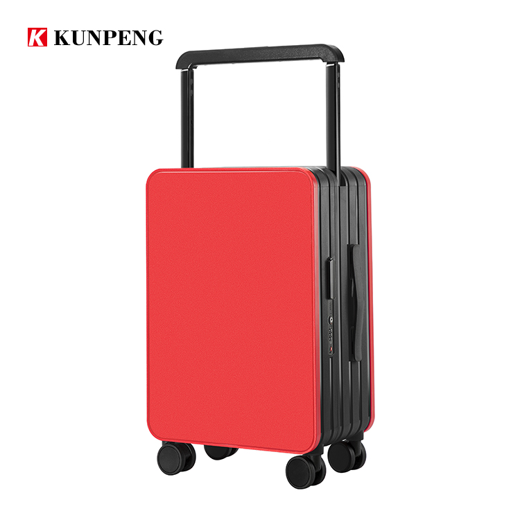 Luxury Unisex Customizable Hard Shell Carry-On Suit Case Wide Pull Rod Universal Spinner Wheel TSA Lock Durable PC Popular
