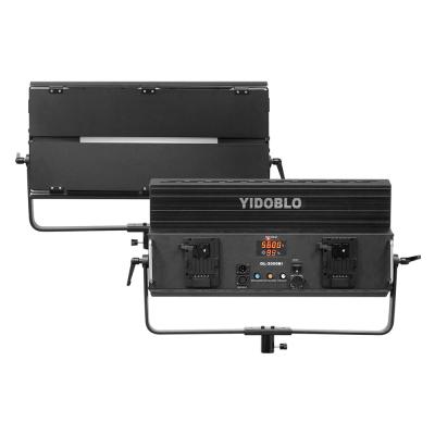 a alimentação de DC 56v conduziu o tiro interno macio da fotografia 5500k da câmera da luz do dia da luz de painel 300w