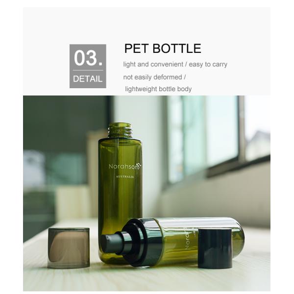 30ml 180ml Plastic Lotion Bottle Set Cream Toner Jar Multi Purpose
