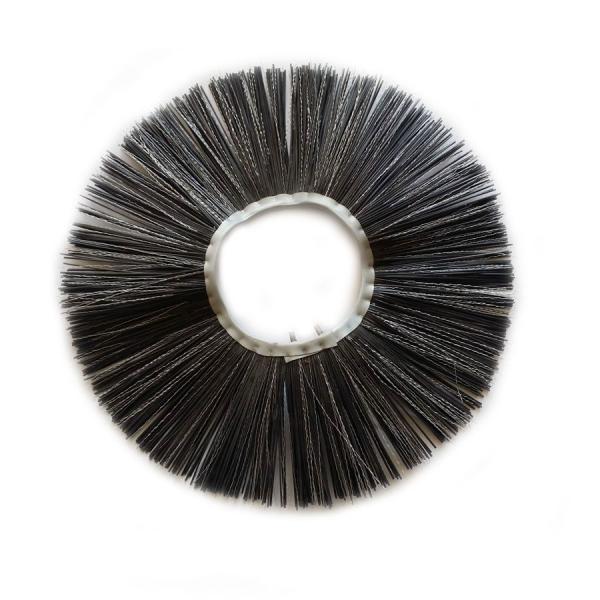 PP Bristle Industrial Round Road Sweeper Brush Eco Friendly