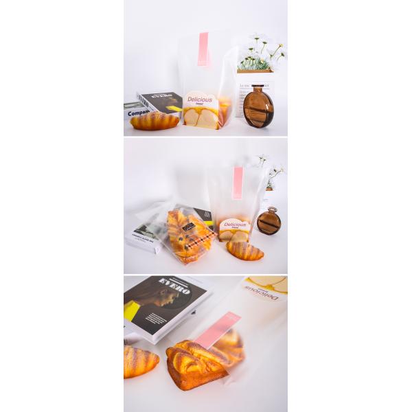 Custom Printed Bakery Bread Packaging Bags Loaf Sandwich Mini Cake Food Packaging Bag