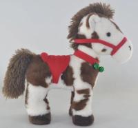 Musical Cheval à cheval exquis jouet en peluche BSCI Audit usine jouet en peluche