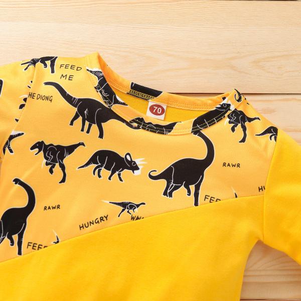 120cm 47in Spring Children'S Dinosaur Print Suit Designer Clothes For Boys