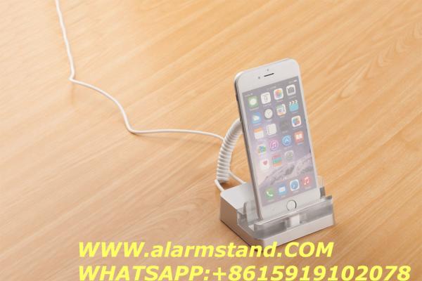 COMER anti-theft cable lock for mobile phones Burglar alarm security display stand for retail secure