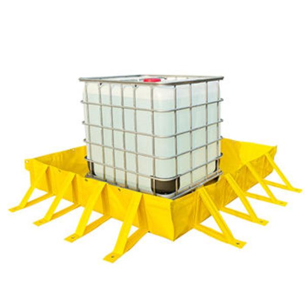 Collapsible Oil Spill Containment Berm Waterproof Chemical Fuel Tanker Spills Collection Berms