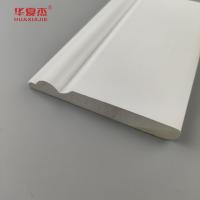 Moulure de base en PVC de haute qualité surface blanche lisse 95x12mm bordure en PVC décoration intérieure
