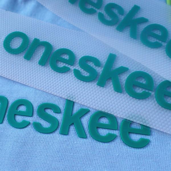 Etiquetas laváveis da transferência térmica do silicone do ODM para o Sportswear