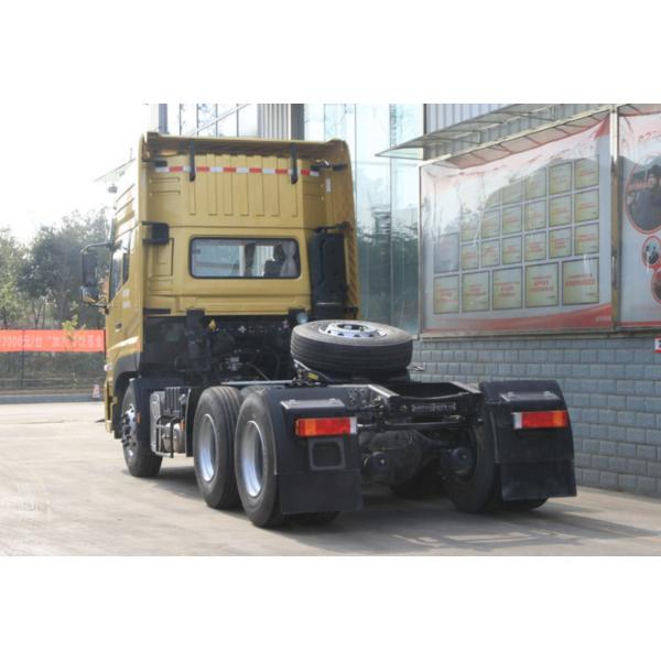 Heavy Duty 40T Cap Tractor 6x4 CNG Powered Trucks Trailer 8 Wheeler