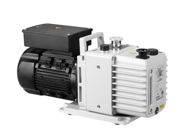 3.6m3/H Single Phase 0.4kw Rotary Vane Type Vacuum Pump Dual Stage