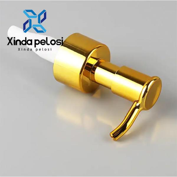 Dispensador de loção corporal de 24 mm com tampa de parafuso de plástico