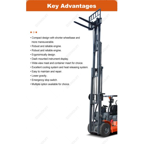 C SERIES 2.0-2.5T Internal-Combustion Cushion Tire Forklift