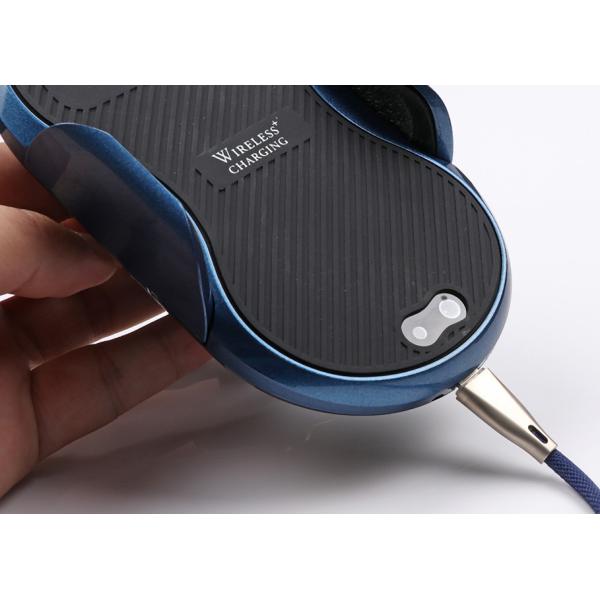 10w Portable Wireless Charger , Wireless Mobile Battery Charger 4-9mm Distance