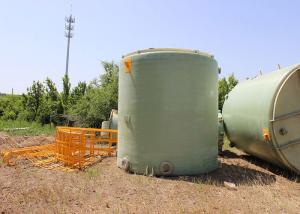 Fiberglass Winding GRP FRP Septic Tank 3040mm*2690mm Chemical Mixing Tank