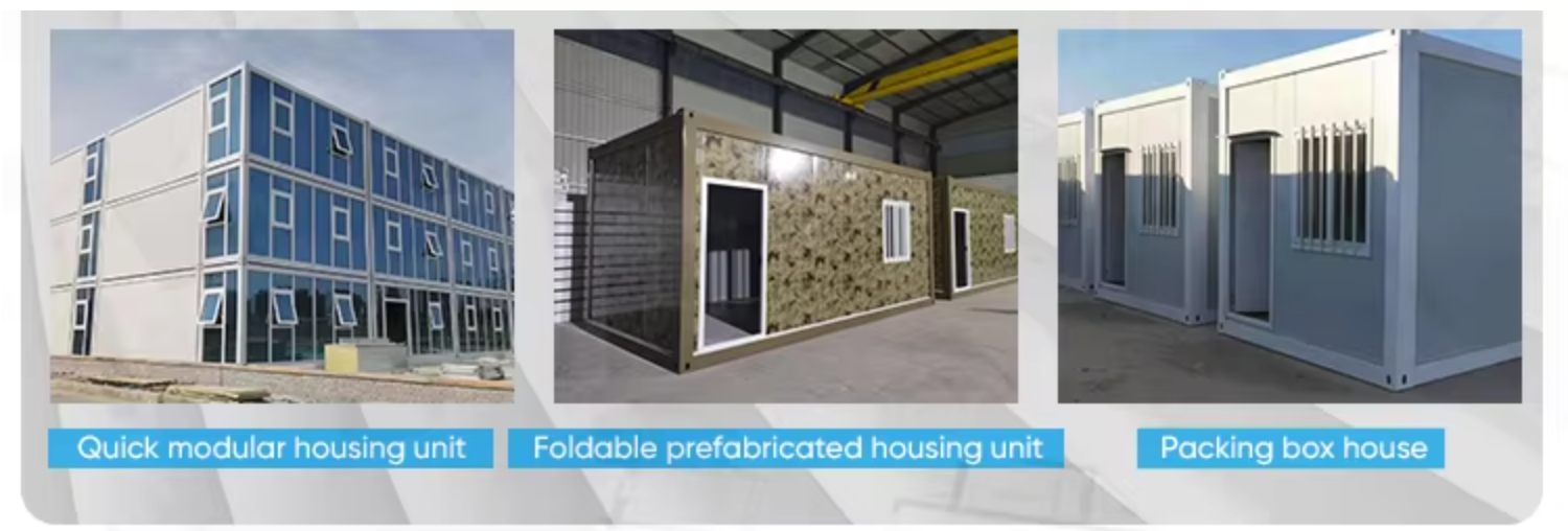 Outdoor Glamping Quick Setup Expandable Container Cabin Lightweight Stackable for Camping Site Temporary Accommodation