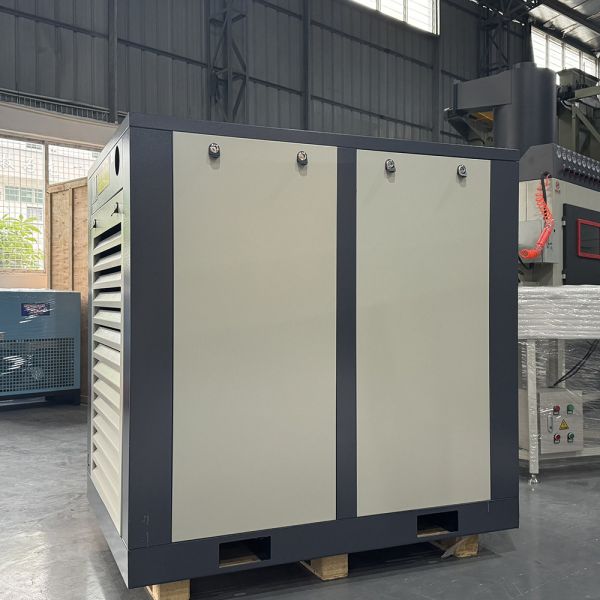 Rotary Screw Air Compressor Low Noise AC Power Lubricated