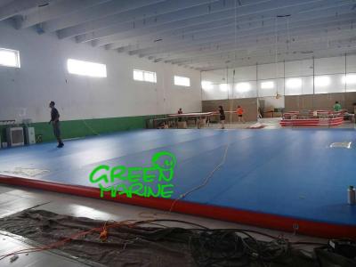 Customized Height Outdoor Air Track Mat For Trampoline Park OEM / ODM Available