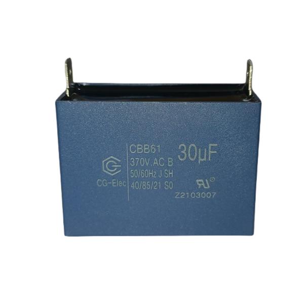 450V 30UF celling fan capacitor CBB61 ac fan run capacitor B-Class 40 / 85 / 21