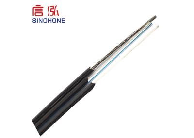 FTTH Aerial Duct Drop Indoor Fiber Optic Cable Bow Type Self Supporting Stretch Proof