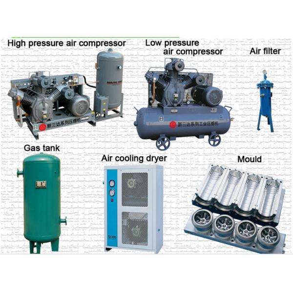 20L Orange Pet Bottle Blowing Machine With Automatic Thermostatic Apparatus