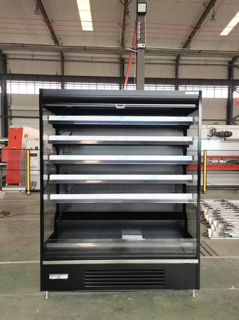 Supermarket Open Display Fridge with LED Lighting and Adjustable Shelves ELF150