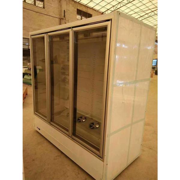 Vertical 1250L Supermarket Refrigeration Equipments