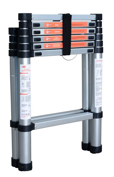 Silver A Type 3.4m Aluminium Telescopic Ladder