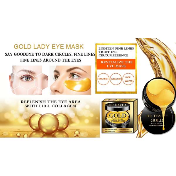 beauty care anti aging forehead hydrogel patch