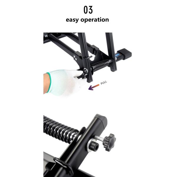 TOOPRE MTB Folding Parking Rack Portable Bike Accessories for Road and Mountain Bikes